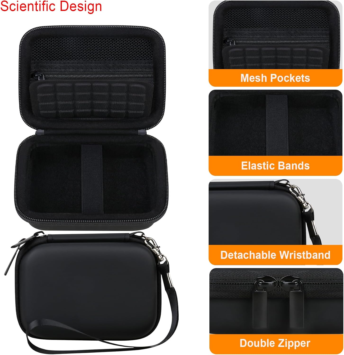Detalle 2 de Elonbo Camera Carrying Case for Kodak PIXPRO FZ55 16MP