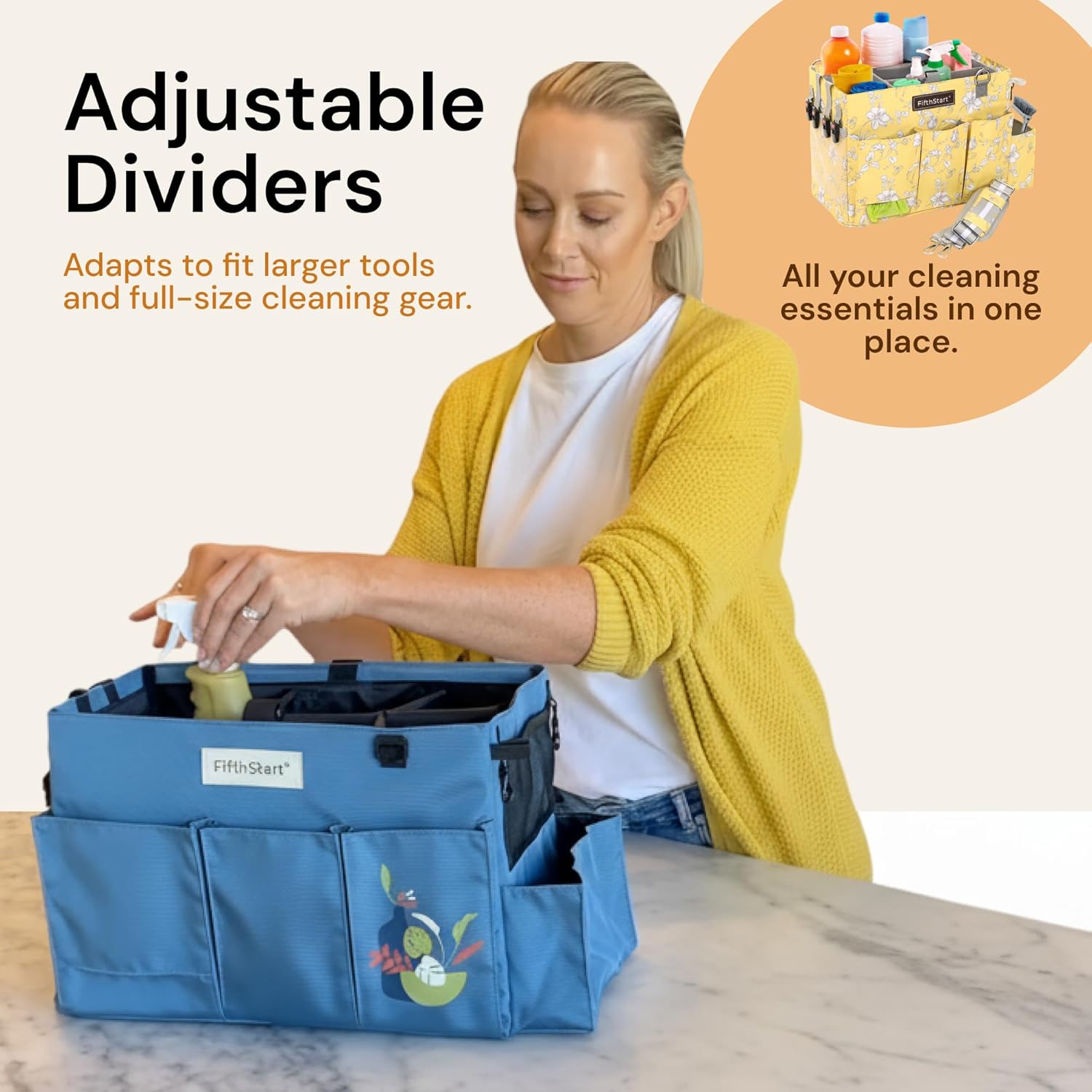 Detalle 2 de FifthStart Cleaning Caddy 15 x 10 x 10