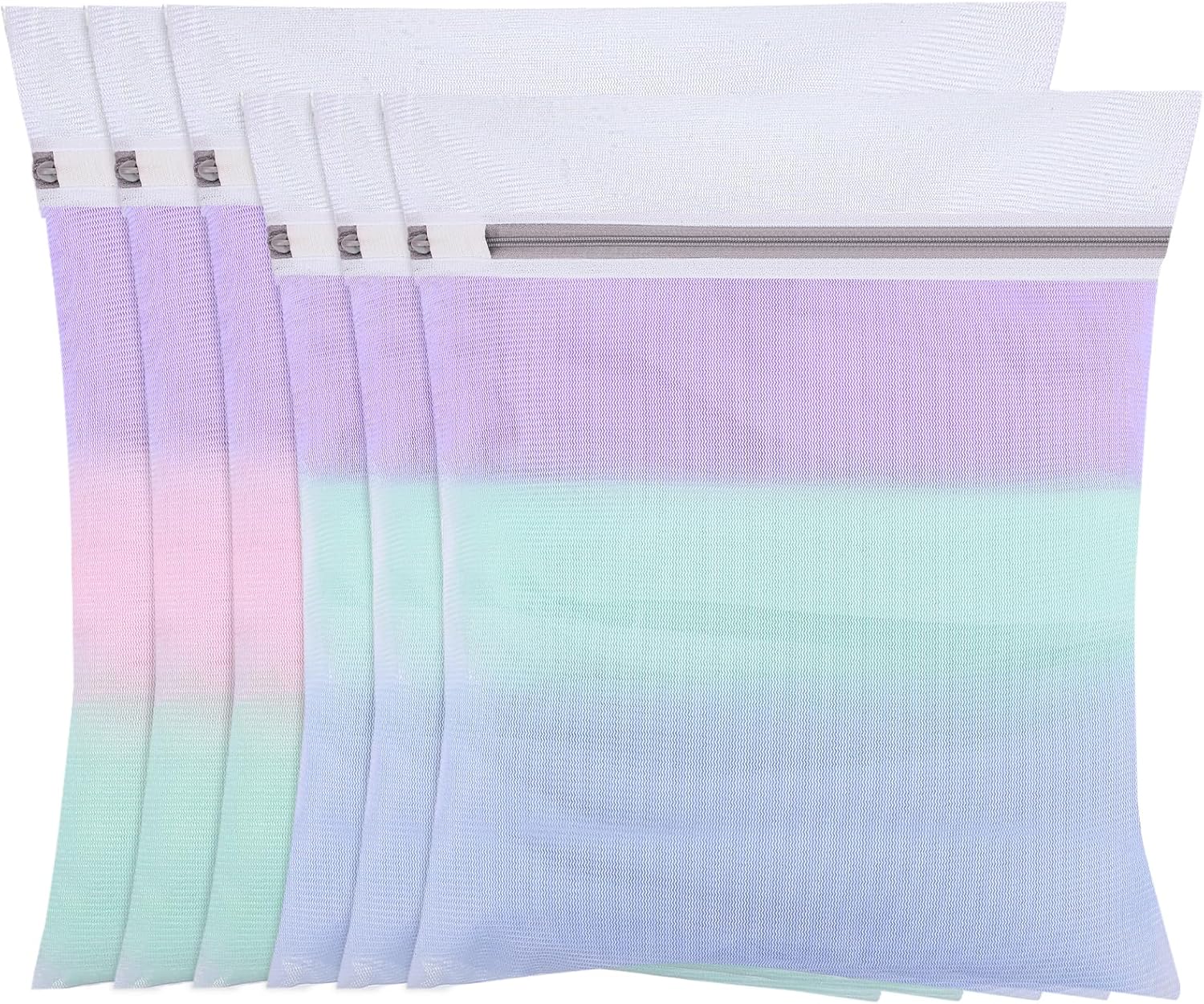 Thumbnail 6 de 4 PCS Mesh Laundry Wash Bag 60x50cm for Clothes
