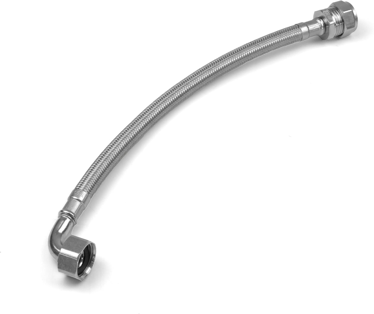 Thumbnail 2 de Xcel Home 1x WRAS Approved Elbow (90°) 1/2 X 15mm Compression X 300mm Flexible Pipe Connectors
