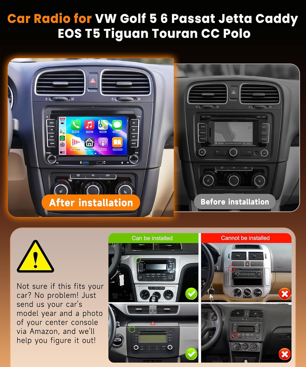 Thumbnail 1 de VECHTEL Radio Android 8N 6G+128G para VW