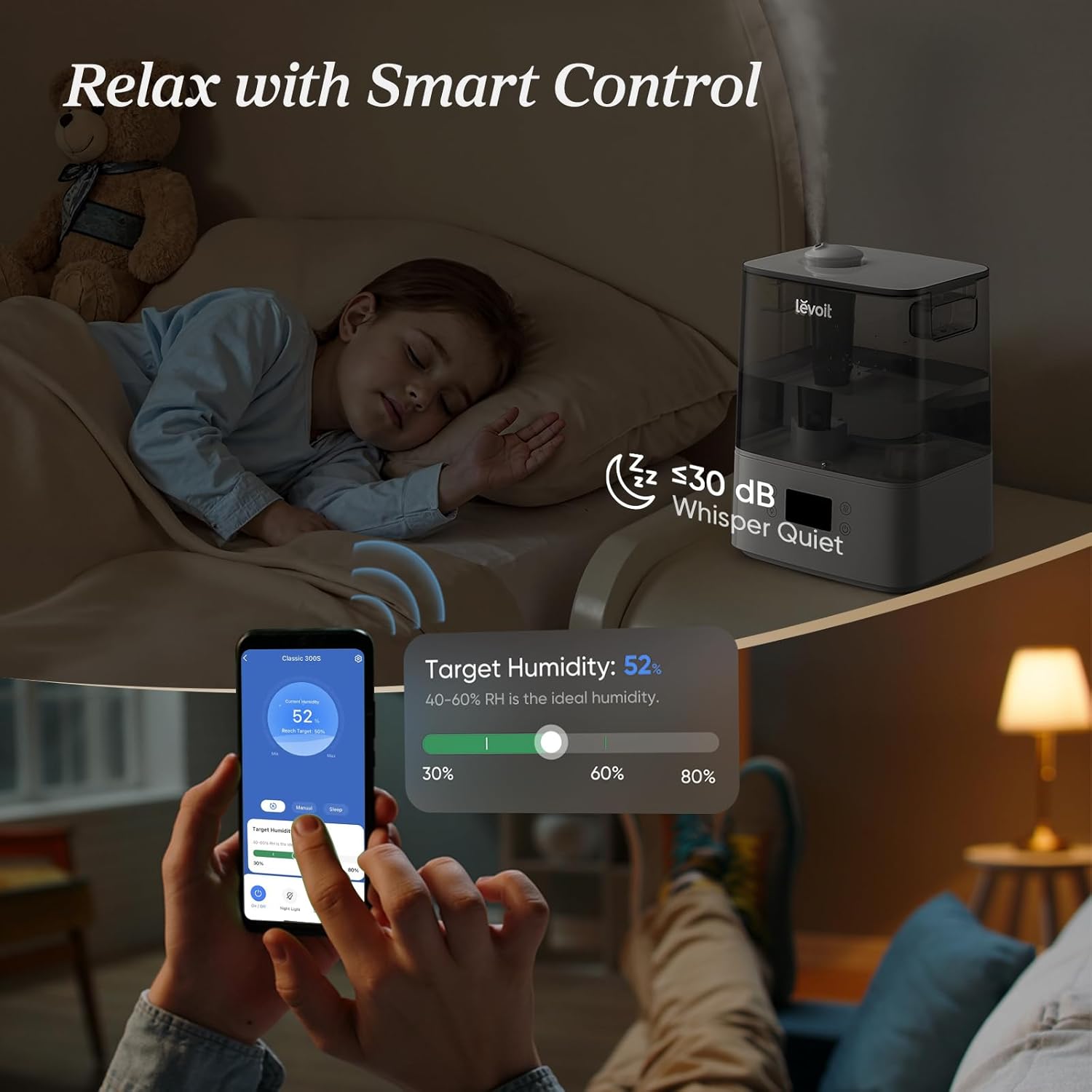 Thumbnail 4 de Levoit 6L Cool Mist Humidifier
