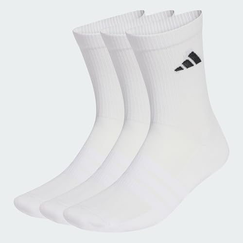 Detalle 1 de Adidas Cushioned Sportswear Crew calcetines 3 pares