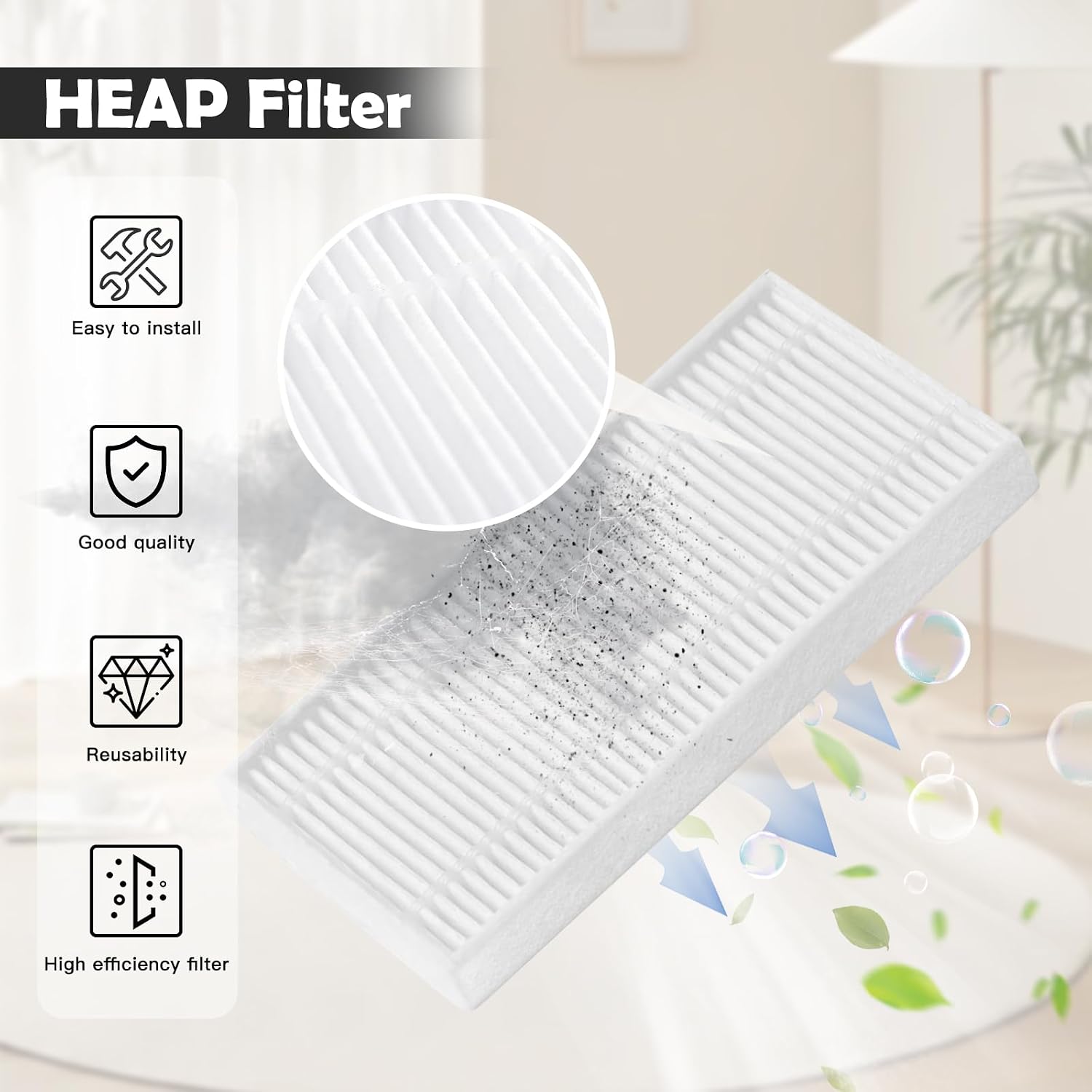 Detalle de VIEWALL C20 Replacement Kit for Eufy Omni C20, 21 Pieces