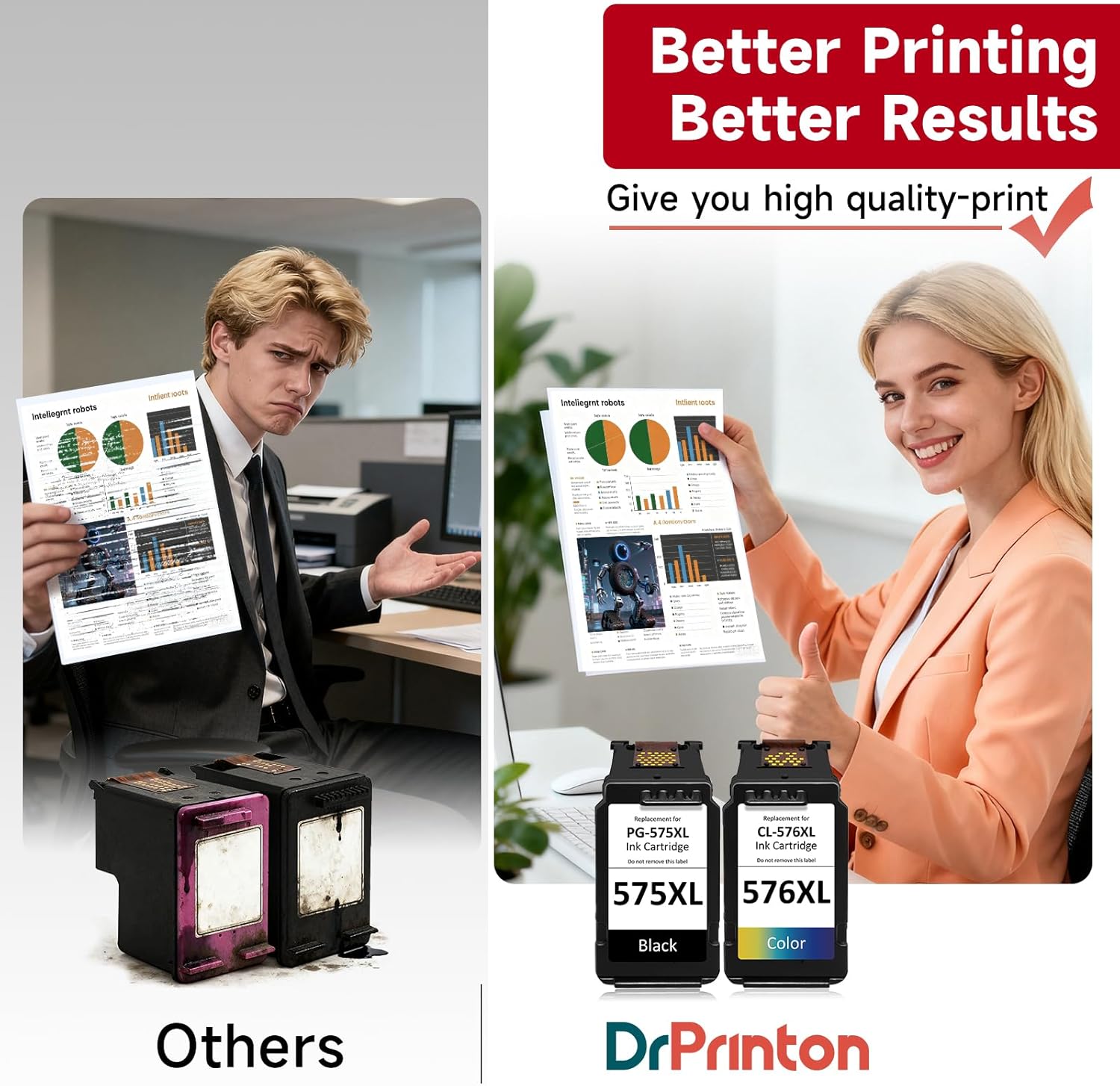 Thumbnail 4 de PG-575XL CL-576XL Canon ink cartridges 2-pack đź–¨