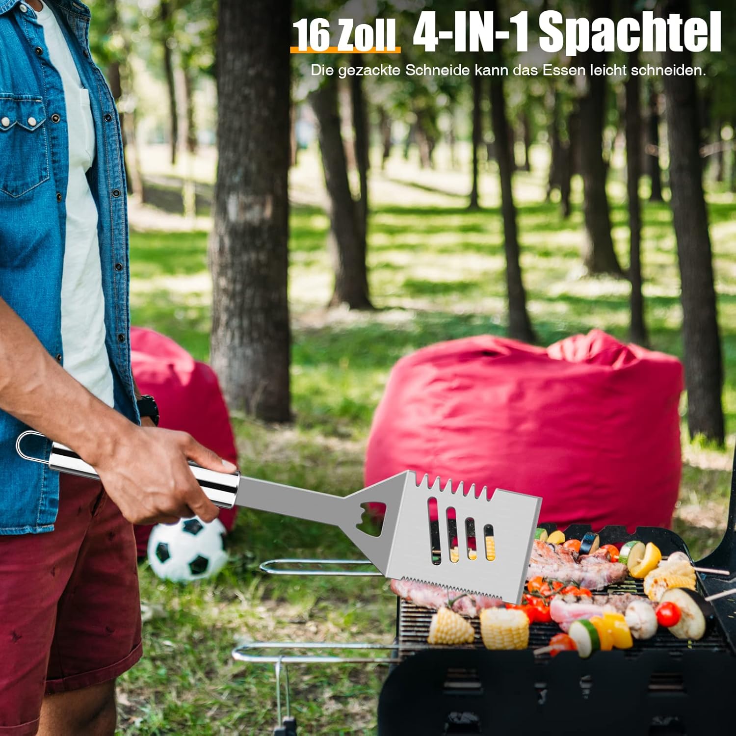 Thumbnail 1 de Grilliance Set 26 accessori barbecue