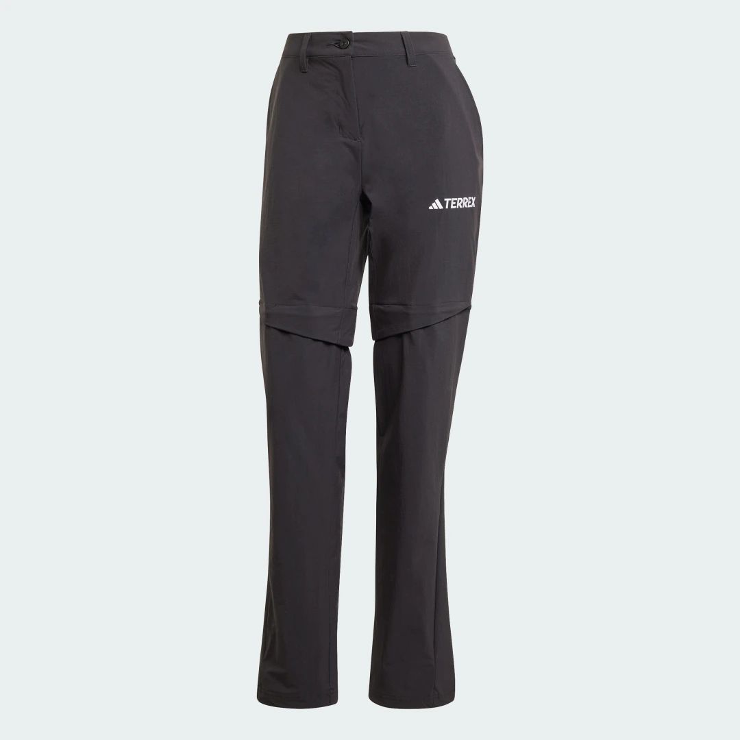 Detalle de Pantalón Terrex Multi Zip-Off de Adidas – negro