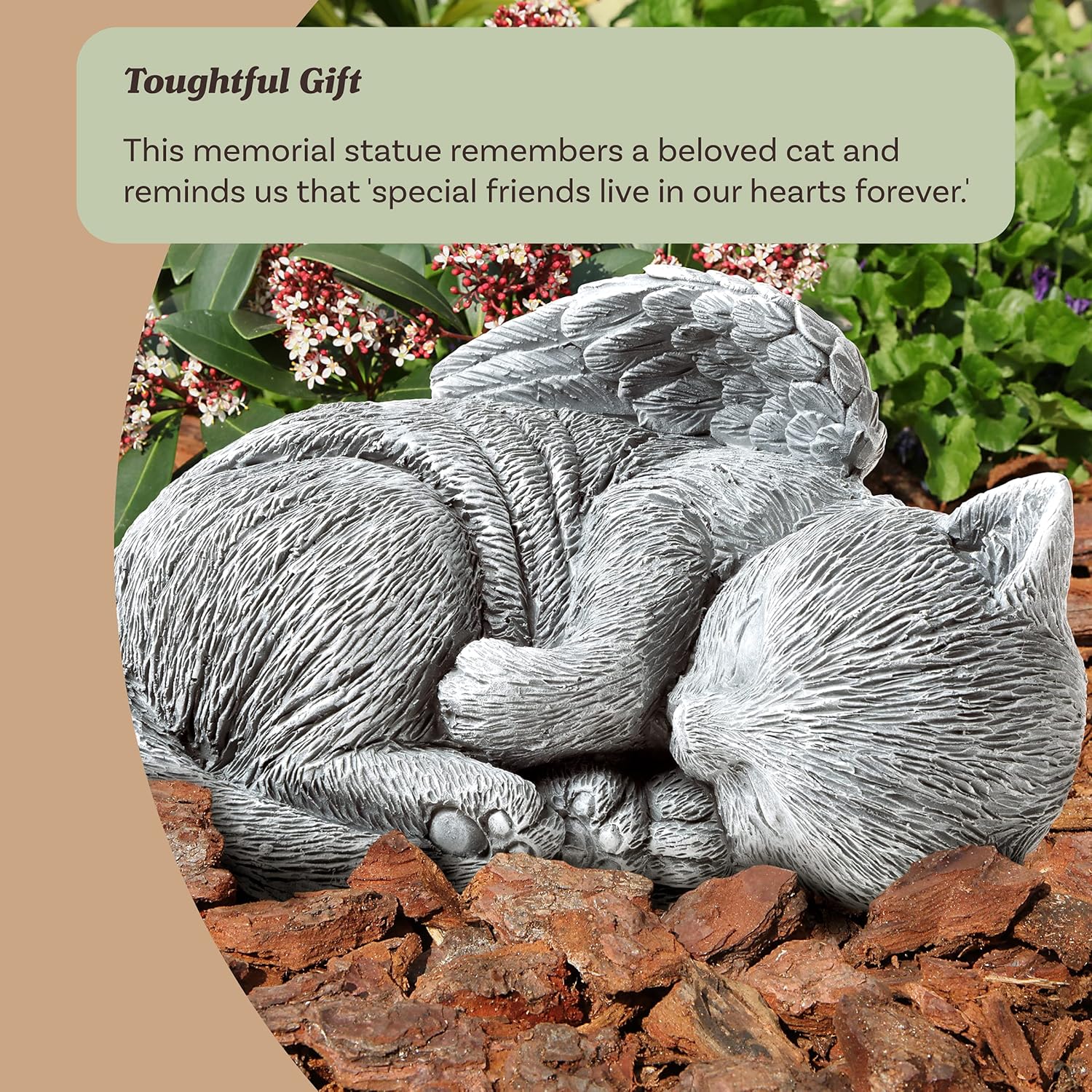 Detalle 2 de Pure Garden Ange endormi pour chat