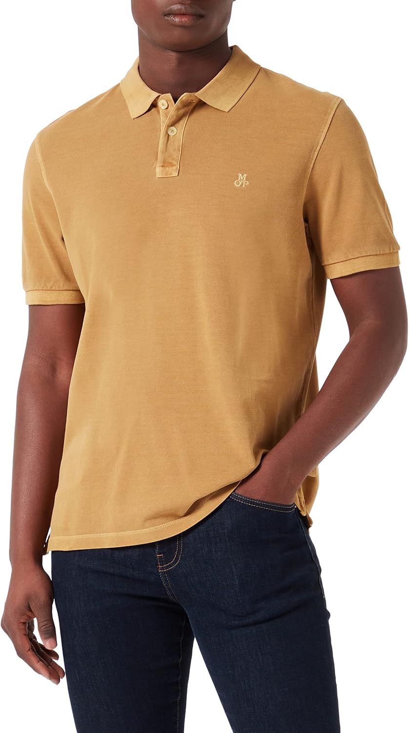 Thumbnail 6 de Marc O’Polo Herren T-Shirt mit Polokragen B21223053092 (1er Pack)