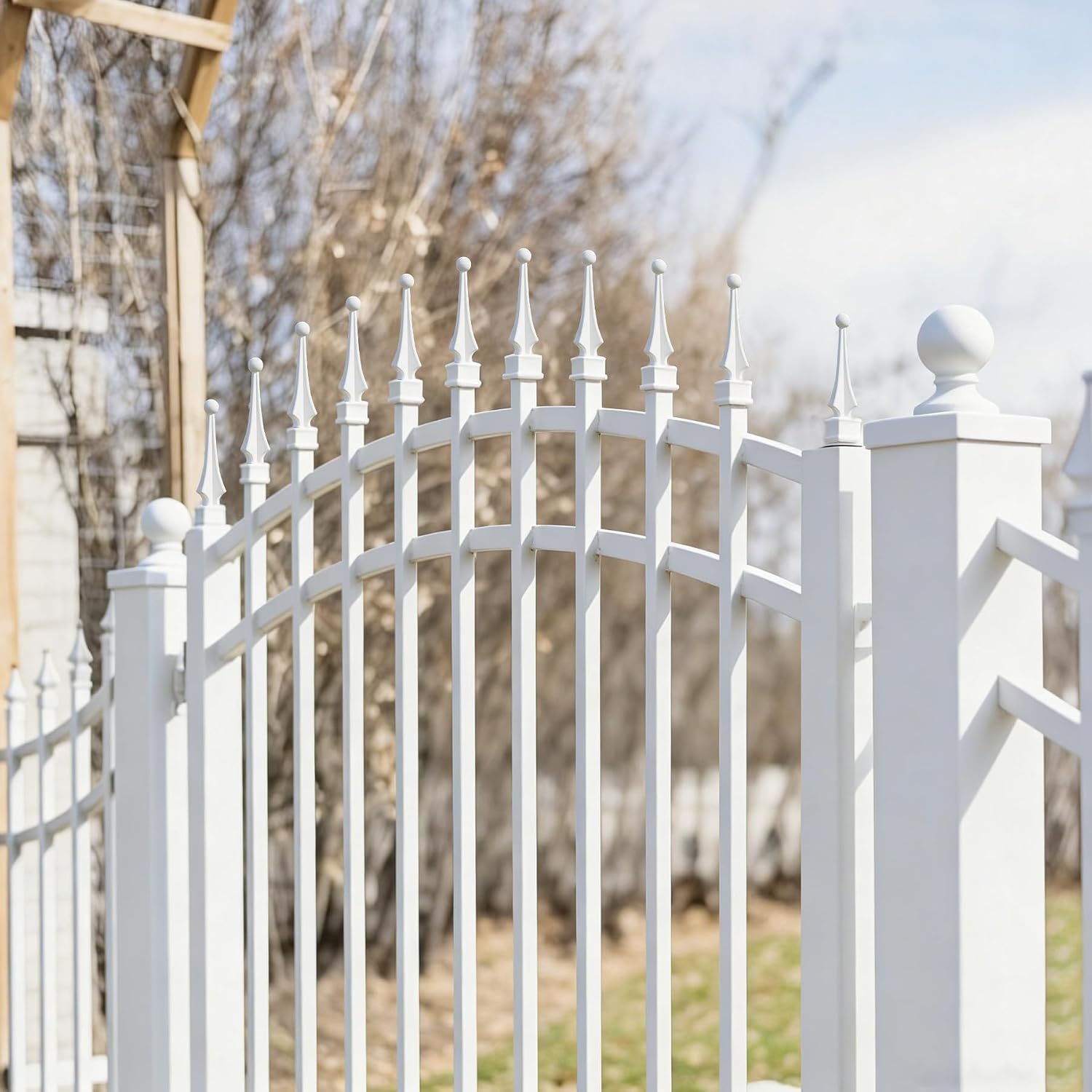 Detalle 1 de ZXNhome Fence Finials for 3/4-Inch Square Posts
