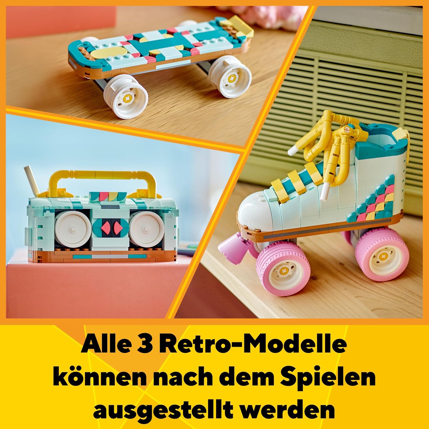 Detalle 1 de LEGO Creator 31148 Retro Rollschuh 🎲