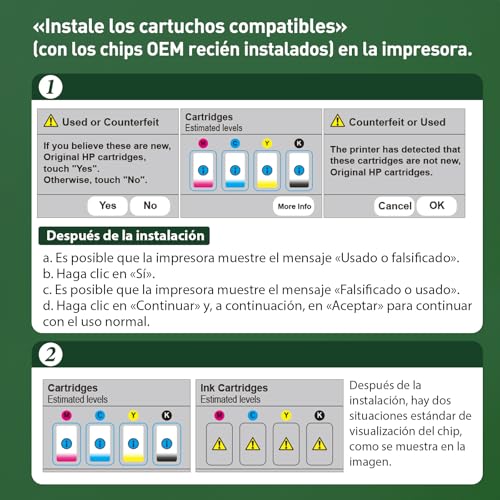 Thumbnail 4 de KINGJET 924 Cartuchos Compatibles para HP OfficeJet Pro 🖨