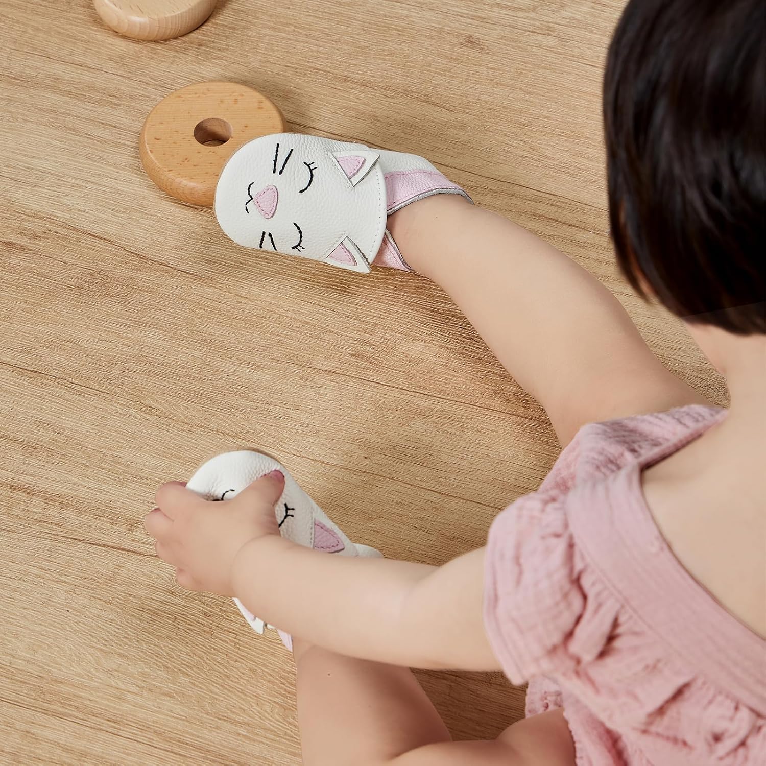 Detalle 2 de IceUnicorn Krabbelschuhe Baby Lauflernschuhe
