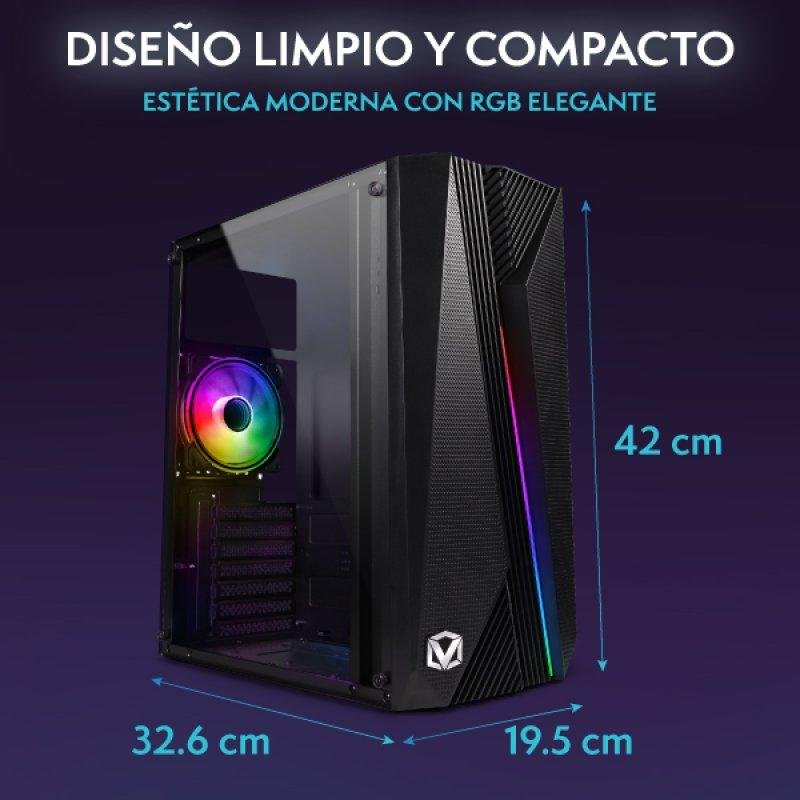 Thumbnail 1 de Vibox I-72 Ryzen 3 3200G 8GB 480GB SSD Monitor 22" Linux Mint
