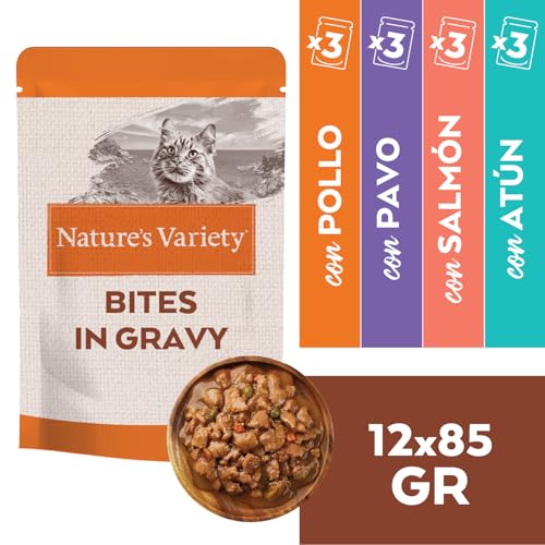 Detalle 2 de Nature's Variety Bocaditos en Salsa Gatos