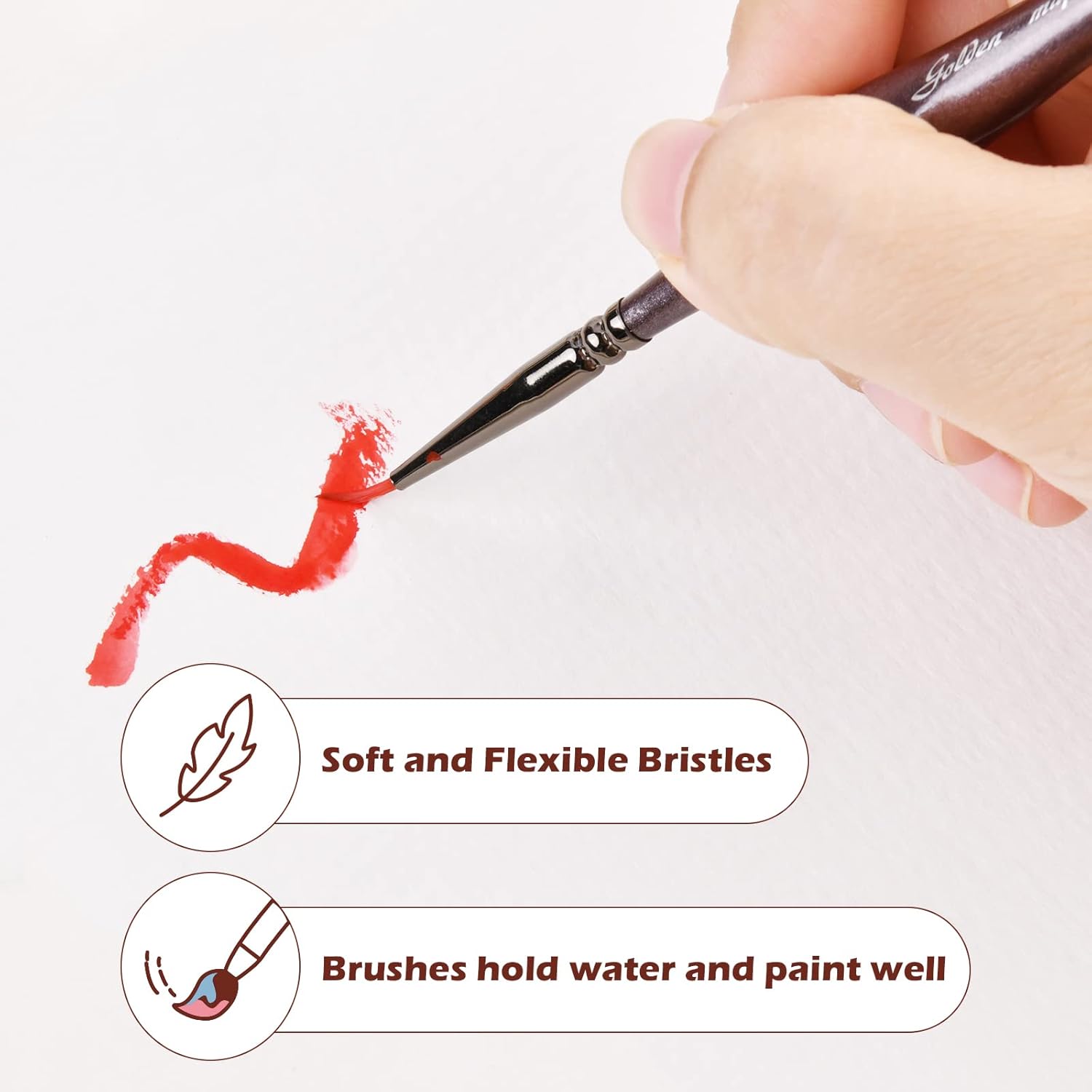 Thumbnail 6 de Miniatur-Pinsel 15-teilig Detailpinsel 🎨