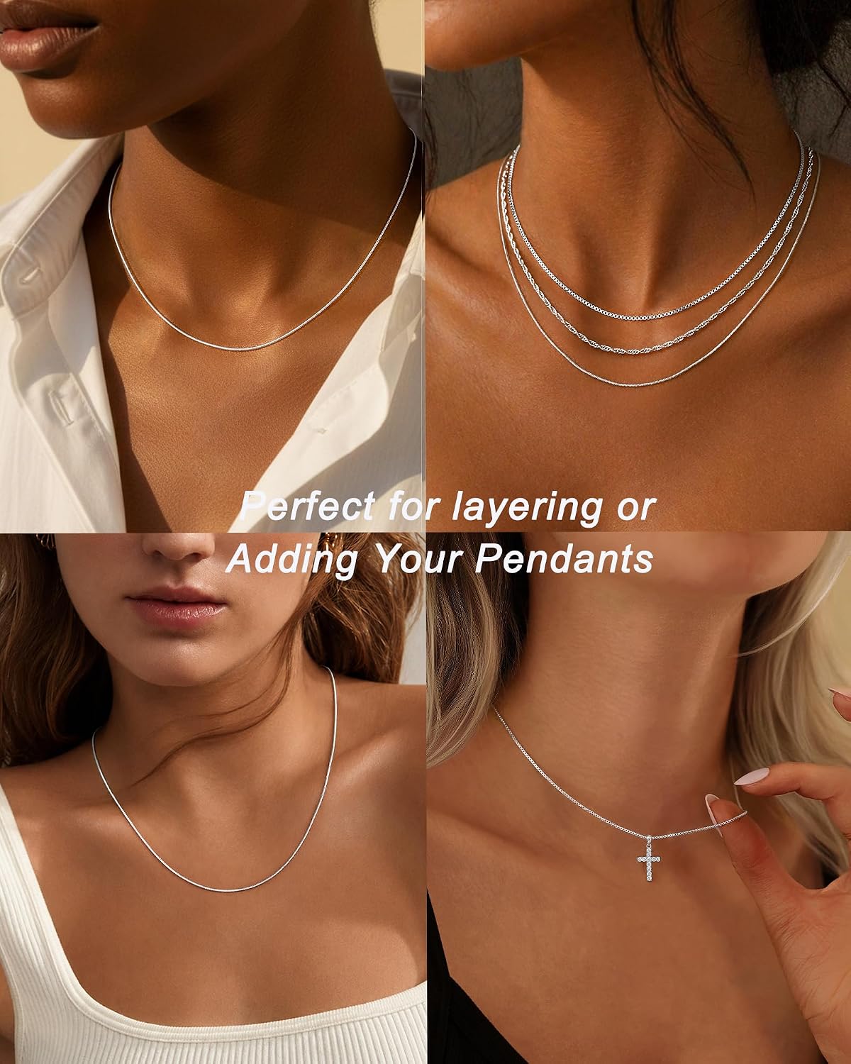 Thumbnail 6 de FUNEIA Necklace, 925 Sterling Silver