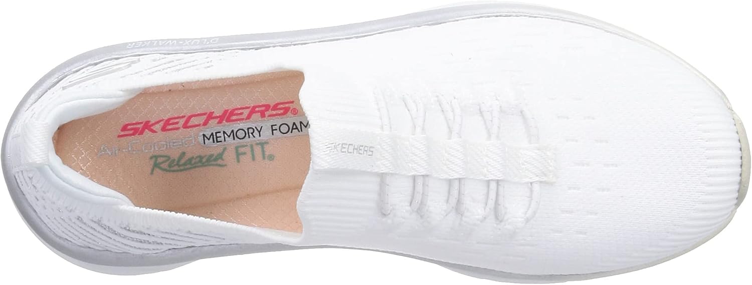 Thumbnail 1 de Skechers D'lux Walker Let It Glow Damen Sneaker – Alltagstaugliche Leichtigkeit mit Stretch-Strick