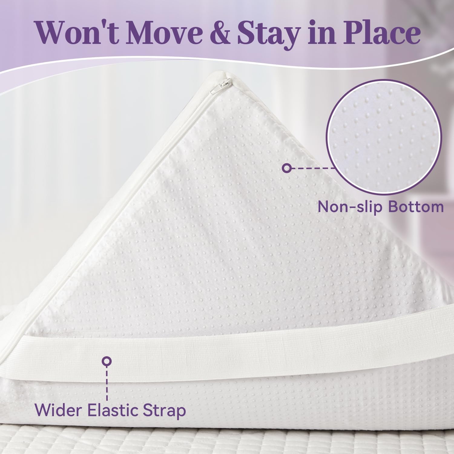 Thumbnail 5 de SINWEEK 2 Inch Gel Memory Foam Mattress Topper Twin XL