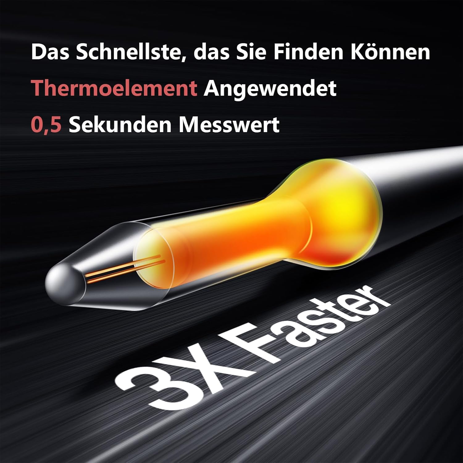 Thumbnail 3 de ThermoMaven F1 Turbo – Digitales Fleischthermometer mit 0,5 s Sofortanzeige, IP67, Magnet‑Halterung und integrierter Flaschenöffner