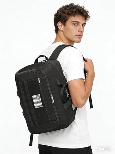 Thumbnail 6 de seyfocnia 3-in-1 taktischer Rucksack mit 17,3-Zoll-Laptoptasche (umwandelbar als Aktentasche/Handgepäck)
