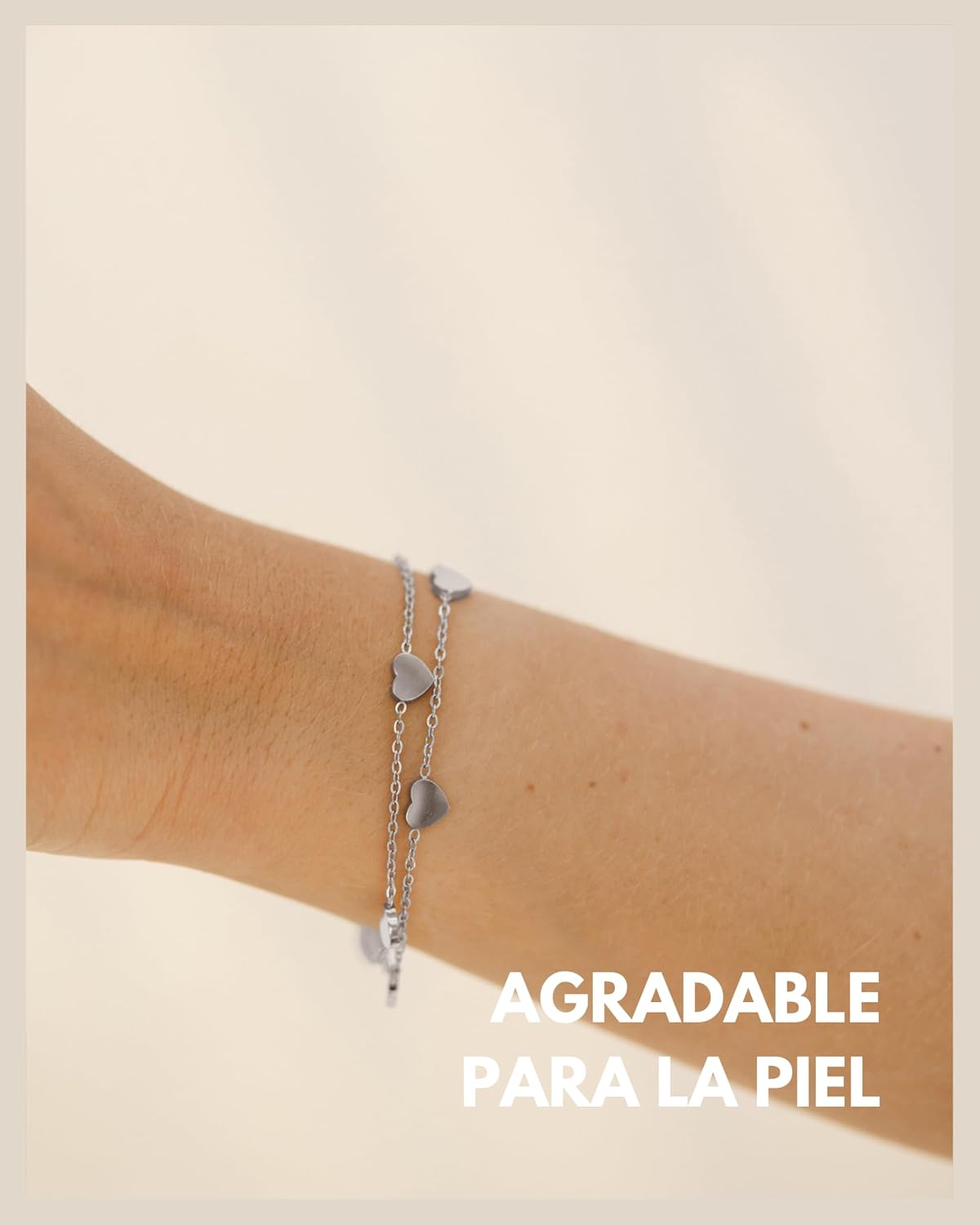 Detalle 2 de GD GOOD.designs Pulsera Corazón 15–19 cm 🎀