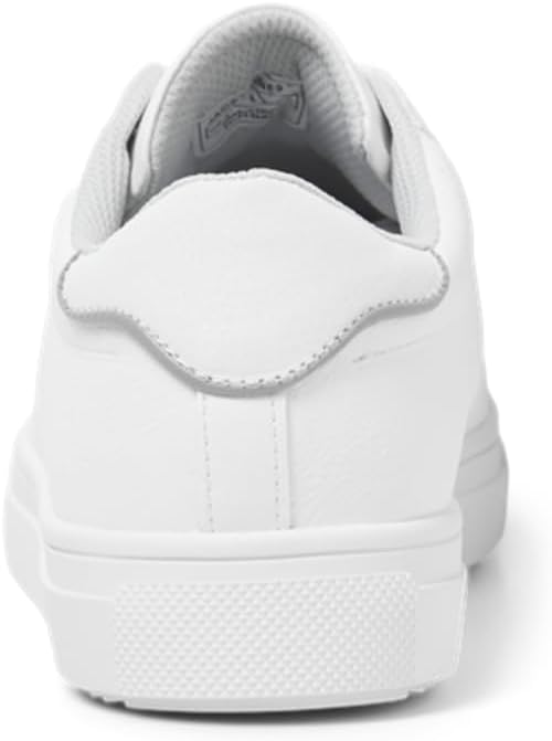 Detalle de JACK & JONES Herren Sneaker Sneaker – einfarbig, Schnürsenkel, dunkle Sohle