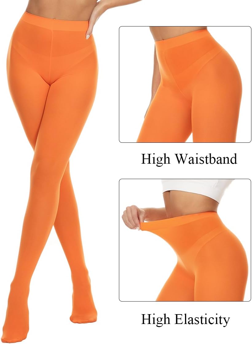 Detalle de DUCMODA Collant Femme Taille Haute 80 denier Doux Semi-Opaque, Extensible - Plus de 20 couleurs