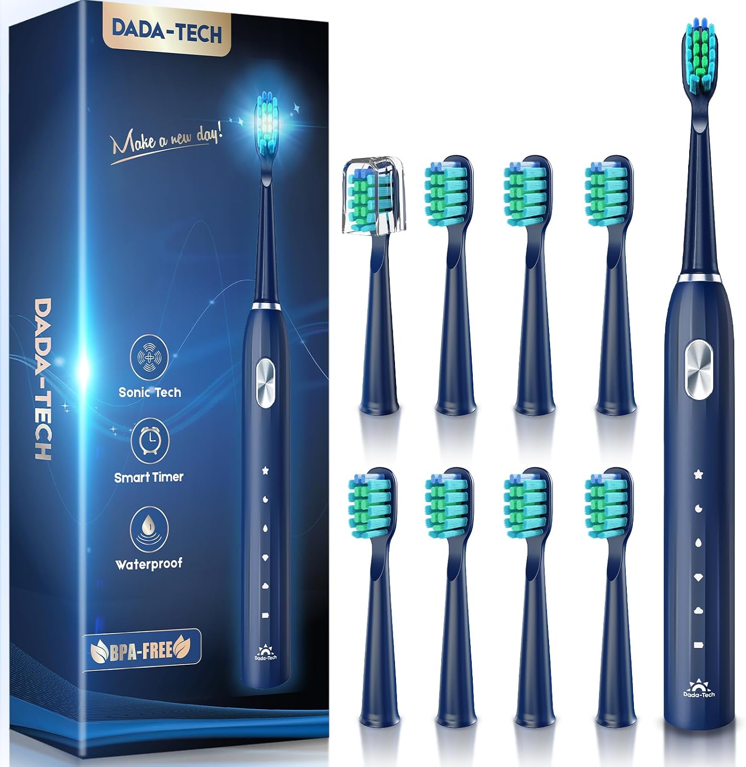 Detalle de Electric Toothbrush Sonic 40000 VPM