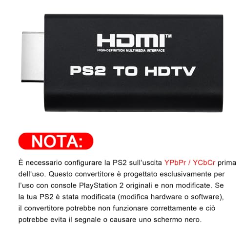 Thumbnail 13 de Mcbazel adattatore PS2-HDMI con uscita audio da 3,5 mm