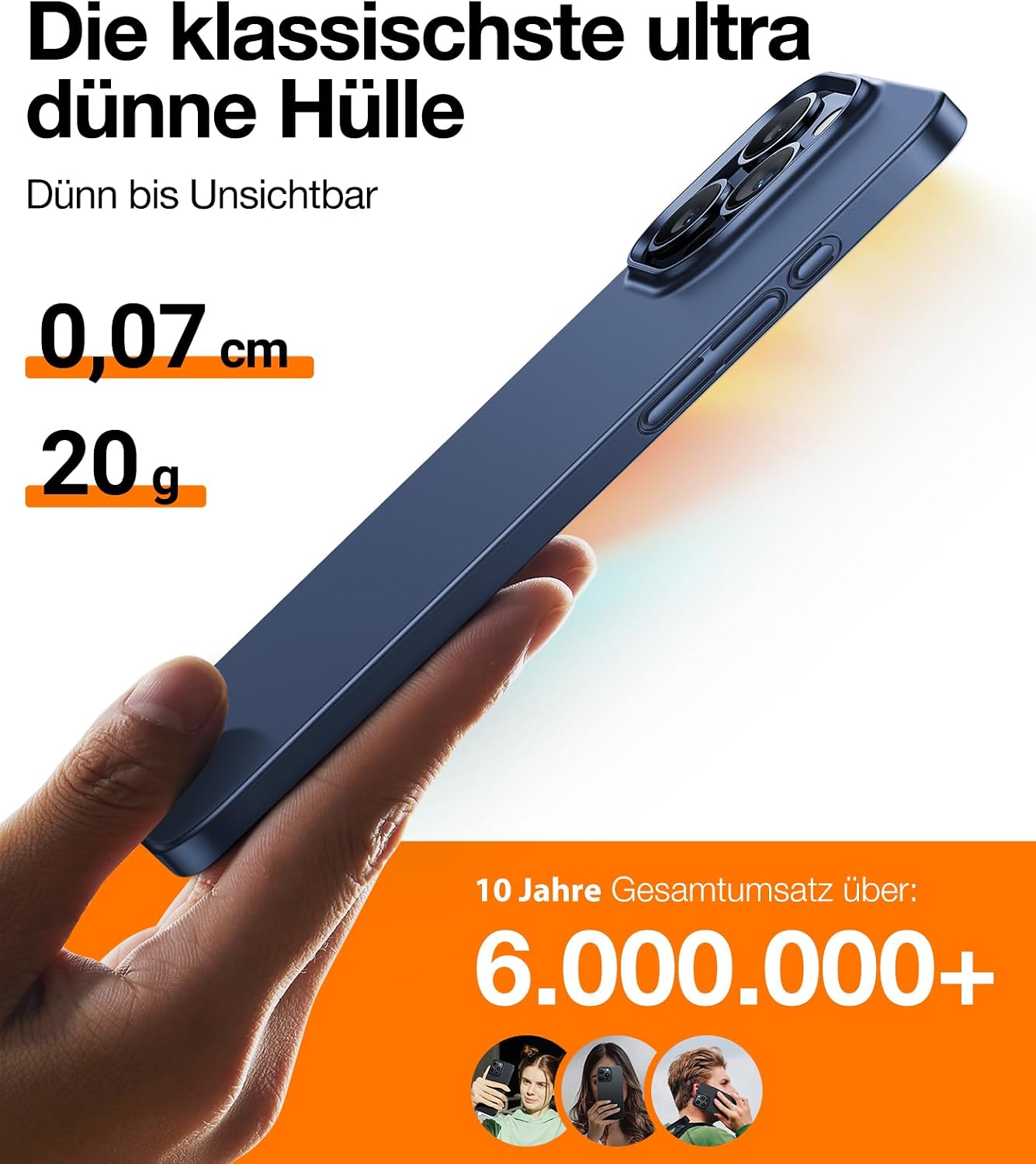 Thumbnail 1 de TORRAS Ultra Dünn Hülle iPhone 15 Pro MagSafe