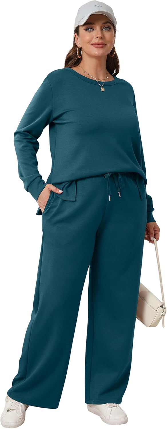 Thumbnail 4 de WIHOLL 2-Piece Wide Leg Lounge Set