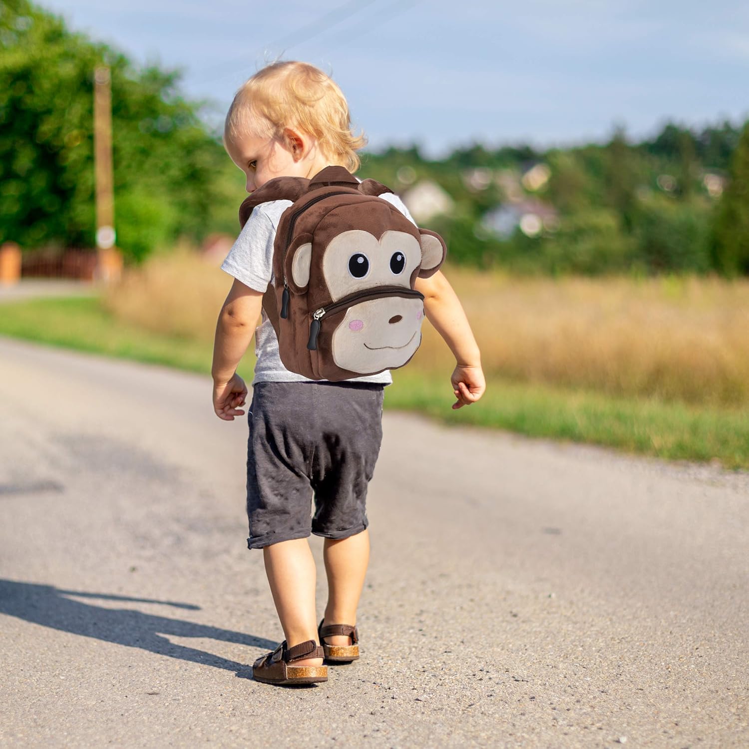 Thumbnail 5 de All Kids United sac à dos enfant en bas âge (1 à 4 ans) motifs animaux, léger et ergonomique