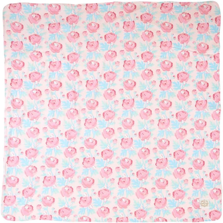 Detalle 1 de サンリオ Sanrio Baby 780855 ポチャッコ おくるみブランケット 90×90×1cm、綿100%・フード付き