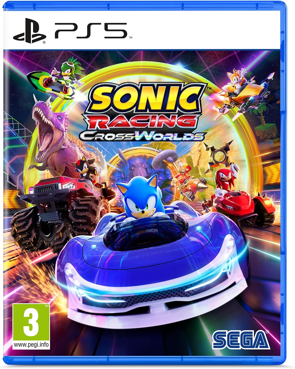 Detalle de Sonic Racing: CrossWorlds PS5