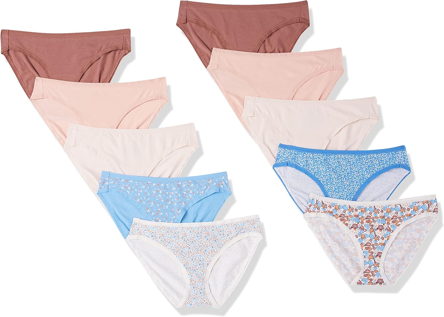 Thumbnail 6 de Amazon Essentials Women's Cotton Bikini Brief Underwear (Plus Size) – Everyday Comfort in a Lightweight Cotton Blend