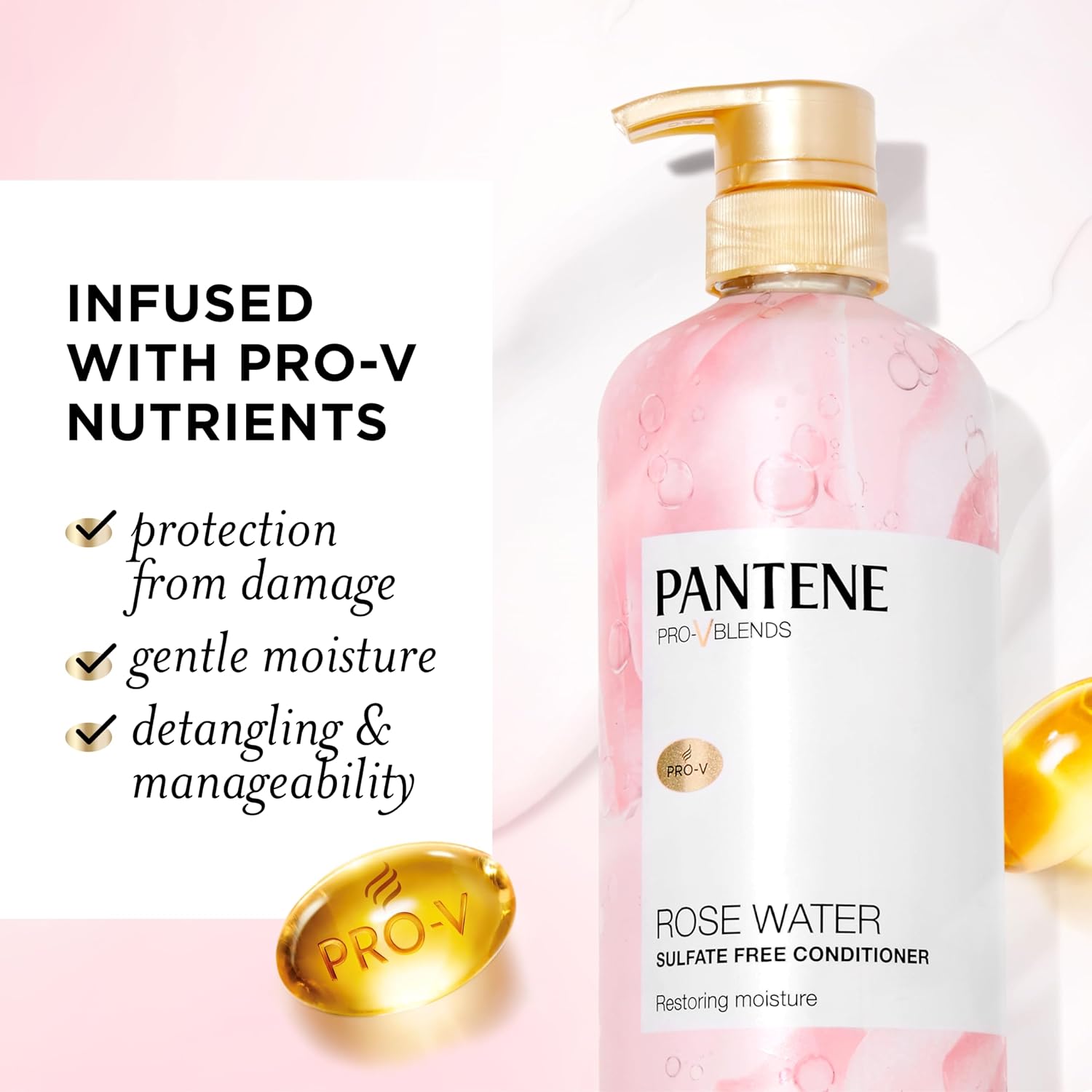 Detalle 2 de Pantene Rose Water Conditioner, 30 oz
