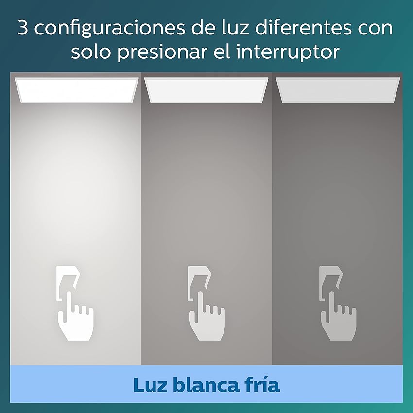 Detalle 2 de Philips Tuch Ceiling - Plafón LED regulable blanco cálido