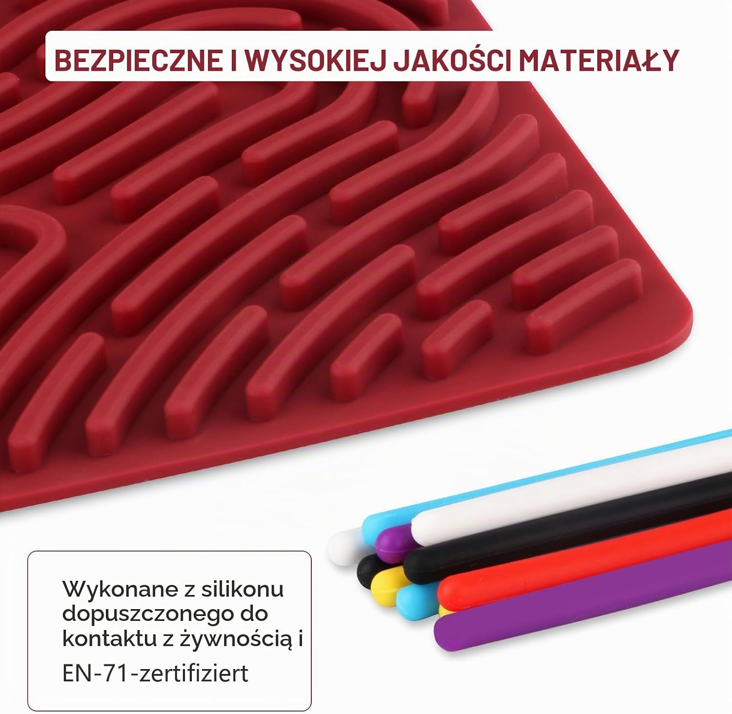Thumbnail 6 de InemzTal LC2455 – sensoryczna tablica Montessori z 11 prętami do liczenia