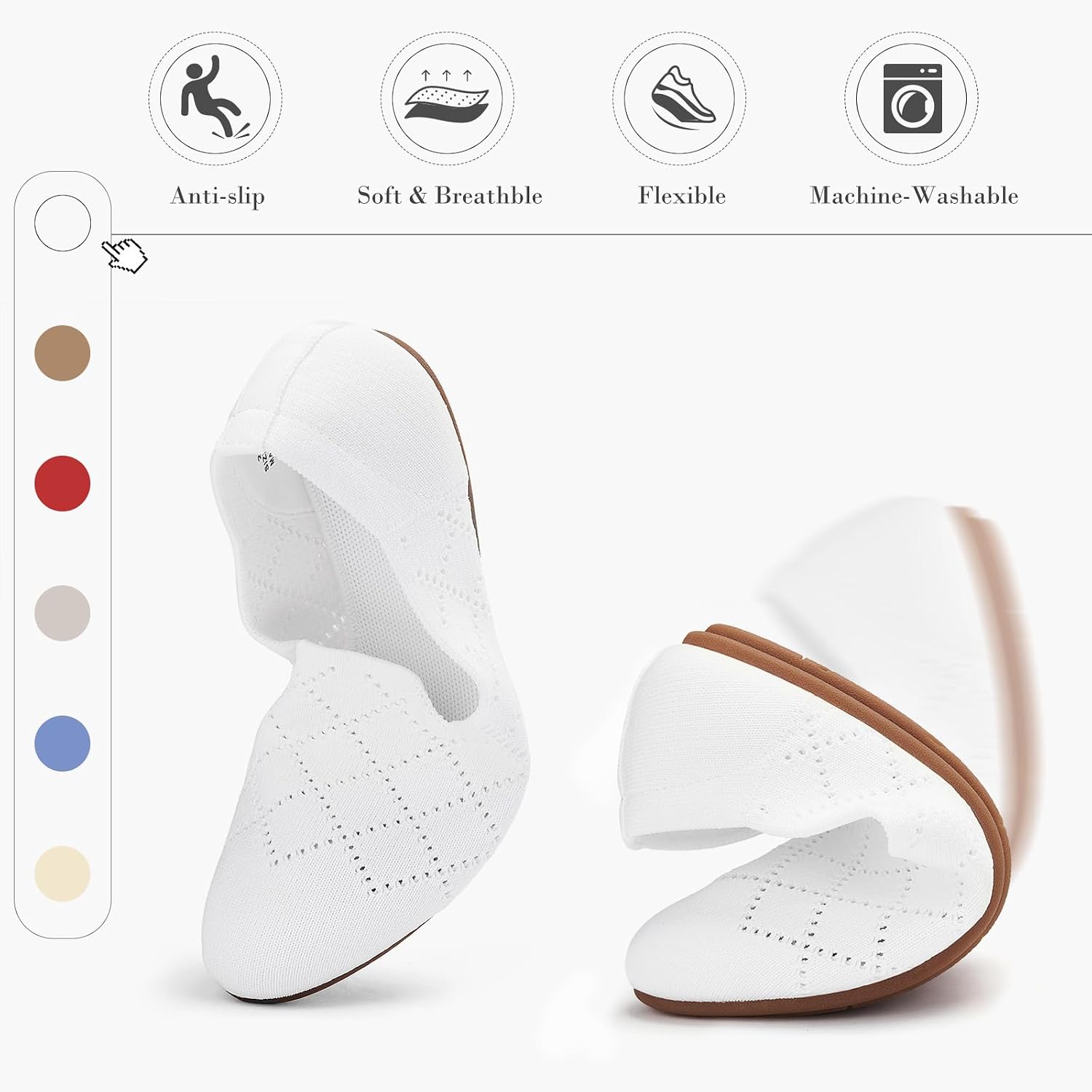 Detalle 2 de Puxowe Bequeme Ballerinas Damen