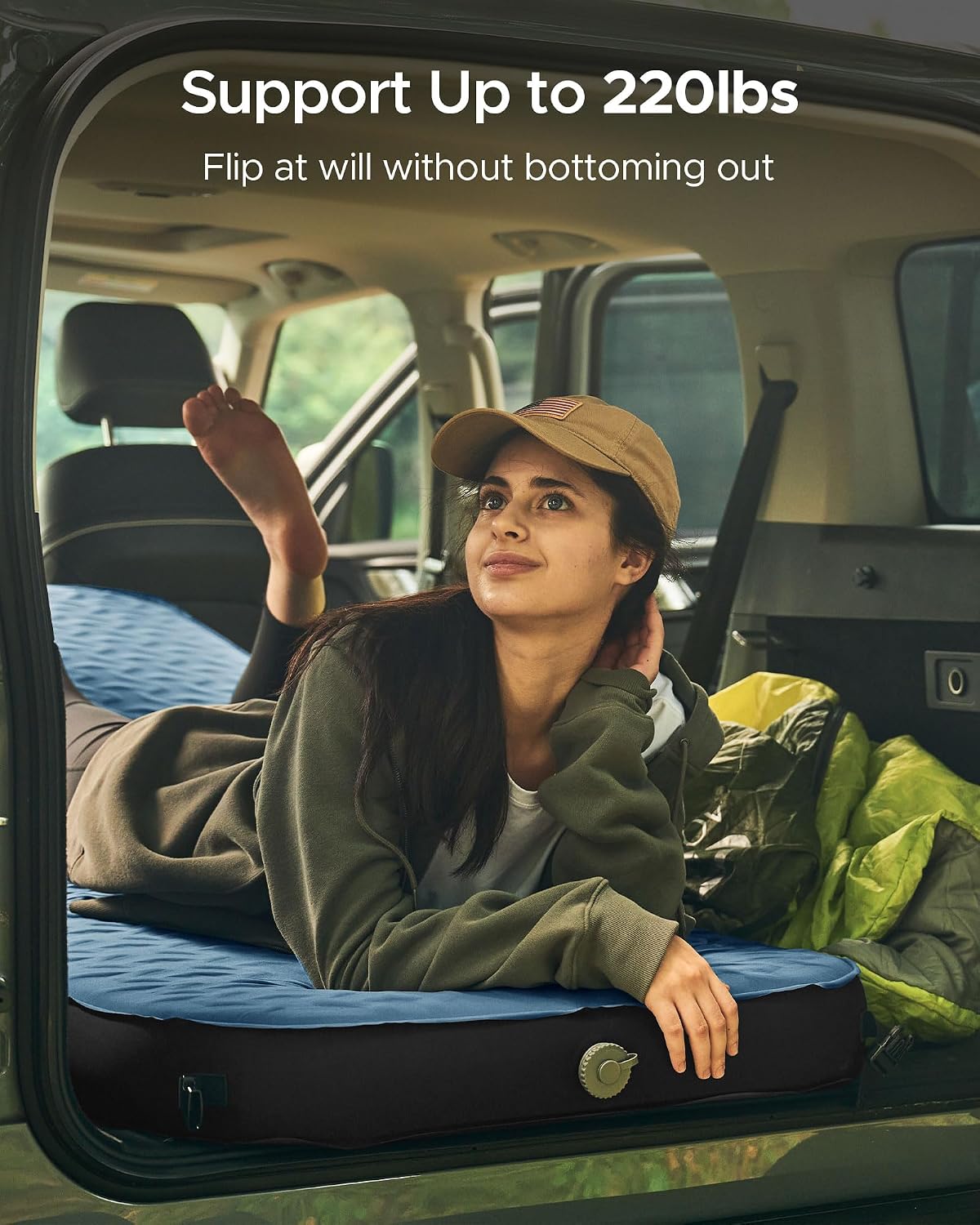 Thumbnail 6 de ACACIA SG27BU1 Self-Inflating Sleeping Pad, 4.3-Inch Foam, R-Value 6