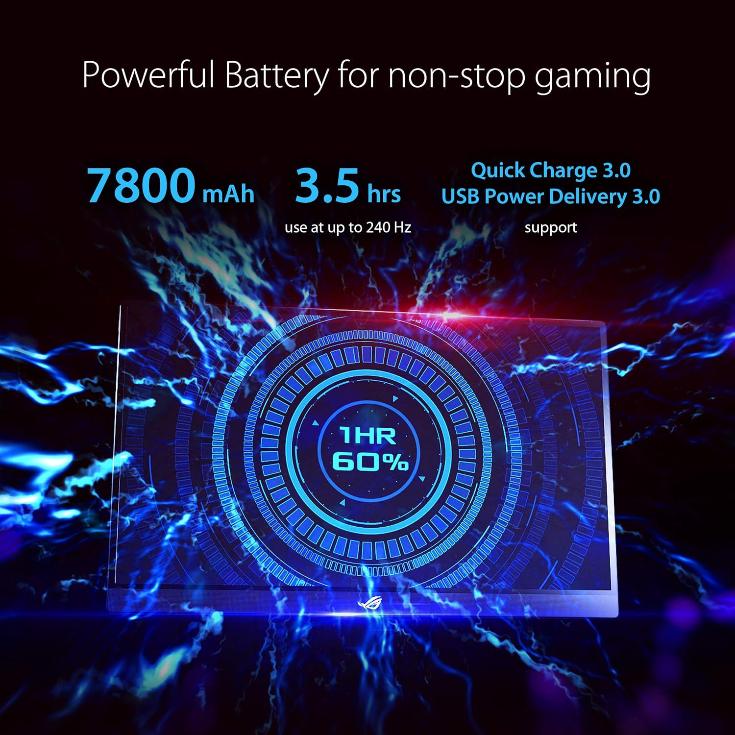 Detalle de ASUS ROG Strix 17.3" portable gaming monitor