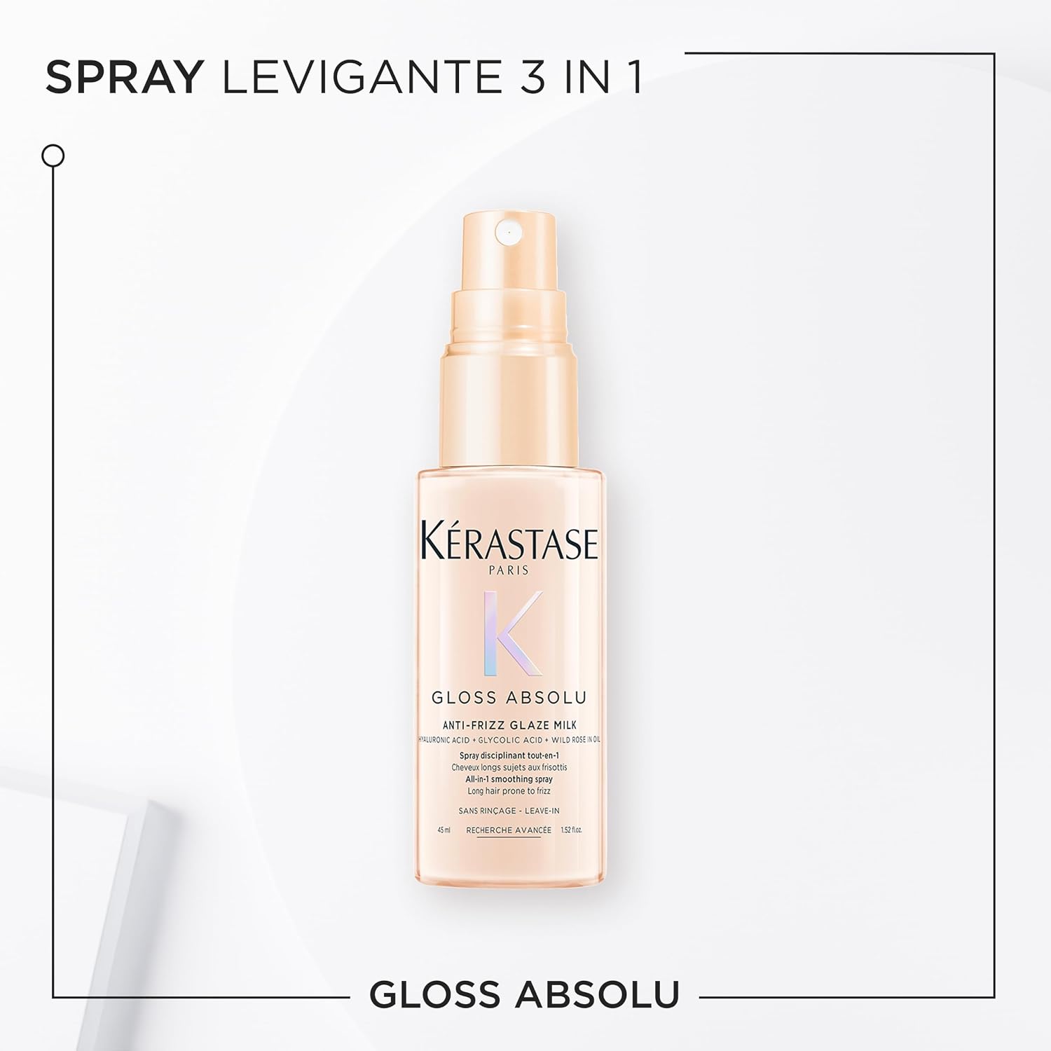 Thumbnail 2 de Kérastase Gloss Absolu Spray Multi-Beneficio per Capelli Crespi 45 ml – Mini
