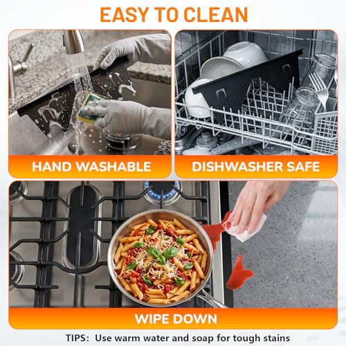 Thumbnail 6 de ItsNio Stainless Steel Stove Gap Covers (2-Pack) - Adjustable, Heat-Resistant Gap Filler