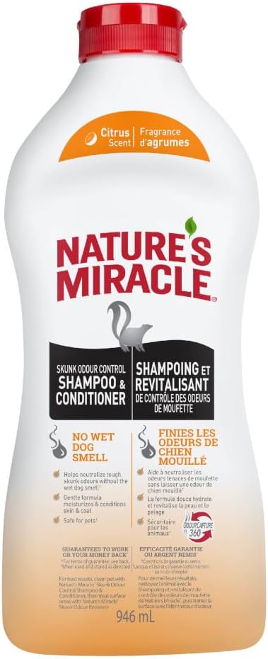 Nature’s Miracle Pet Shampoo and Conditioner, 32 oz