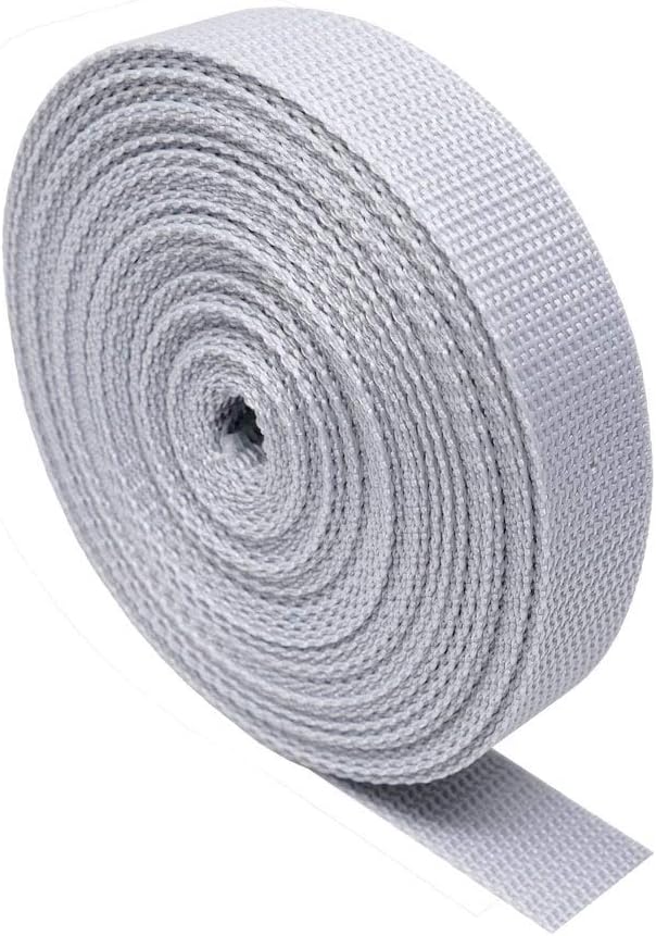 The Bead Shop Heavy Duty Webbing Strap Tape (5 m) for rucksacks, luggage strapping and belts