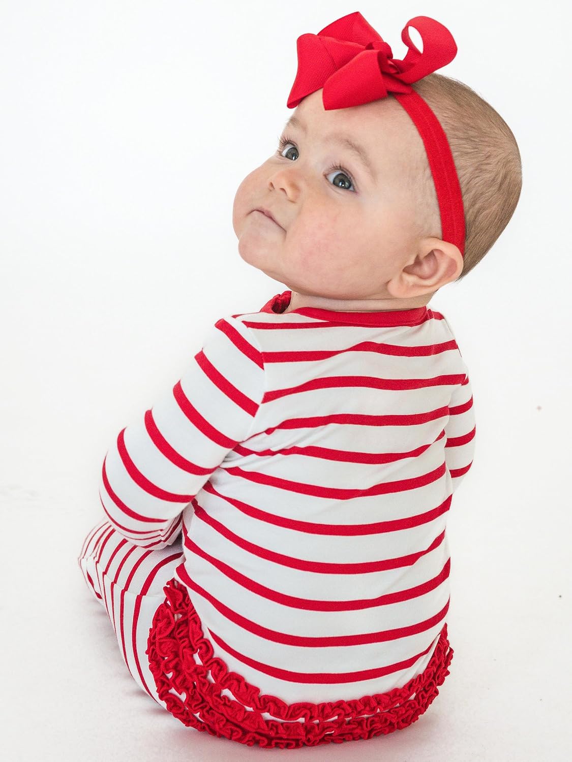 Thumbnail 6 de RuffleButts Toddler Footie Pajamas Modal Blend
