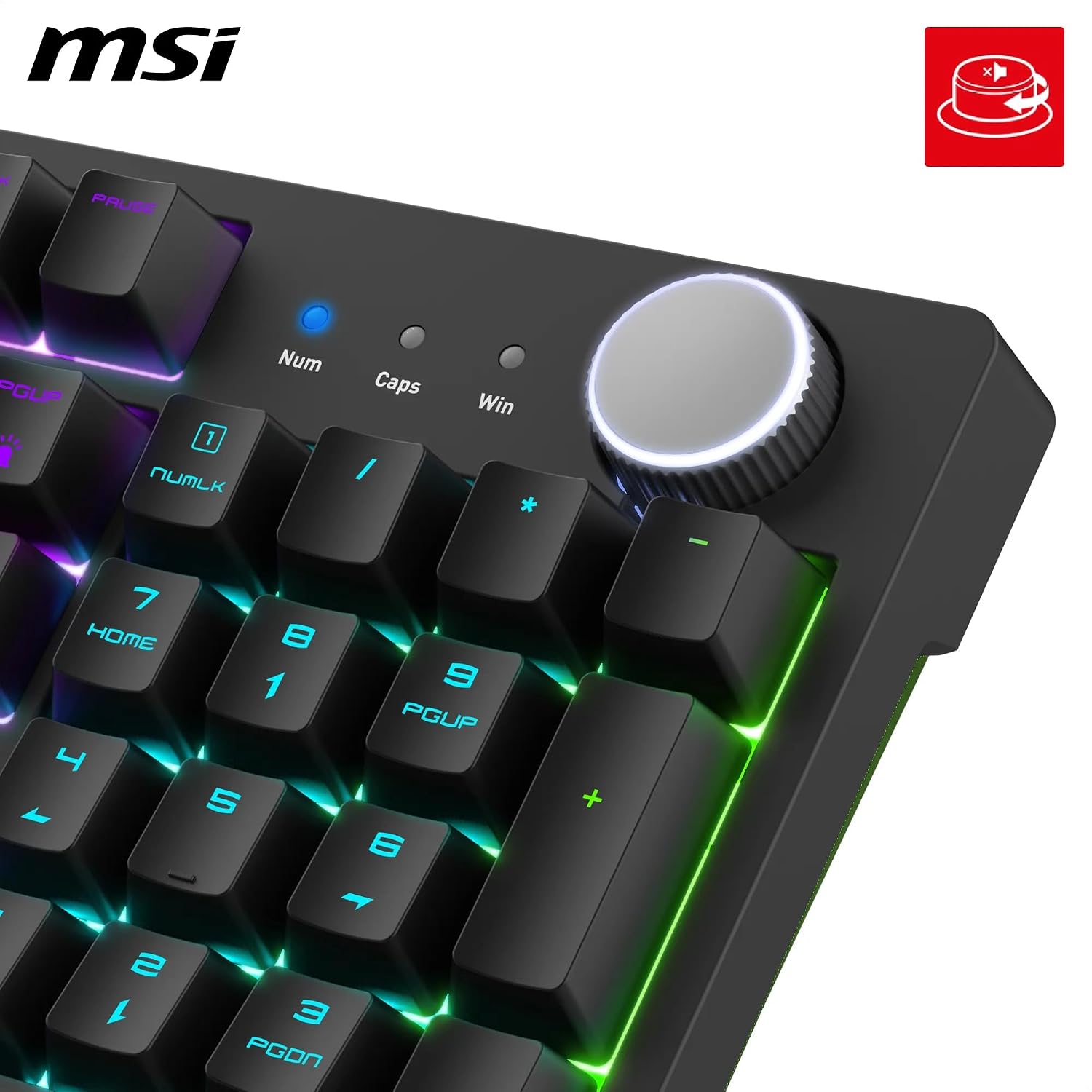 Thumbnail 3 de MSI Forge GK320 FR Clavier Gaming Mécanique AZERTY