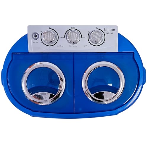 Thumbnail 9 de briebe Camp Mini Lavadora portátil con centrifugado y lavado rápido (3 kg), ideal camping y autocaravana