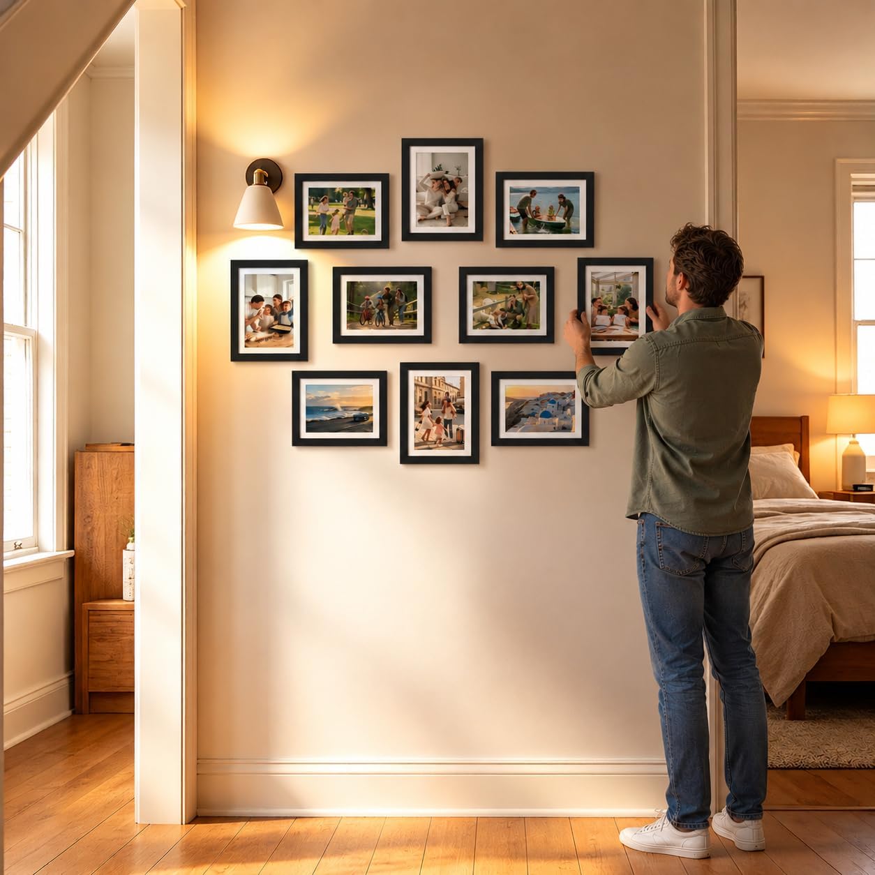 Thumbnail 1 de upsimples 5x7 Picture Frame Set of 10